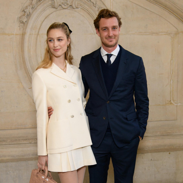 Mandatory Credit: Photo by Zabulon Laurent/ABACA/Shutterstock (13063967u)
Beatrice Borromeo and Pierre Casiraghi attend the Dior Haute Couture Spring/Summer 2022 show as part of Paris Fashion Week on January 24, 2022 in Paris, France.
PFW - Dior Photocall, Paris, France - 24 Jan 2022