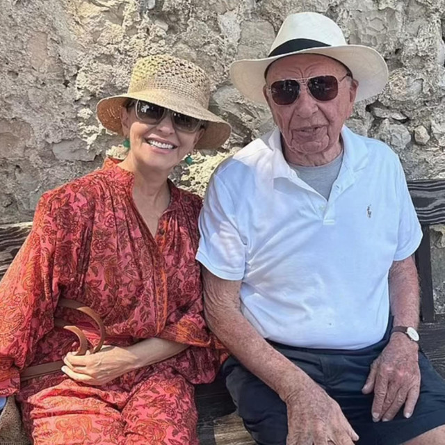 Rupert Murdoch i njegova peta supruga Elena Zhukova