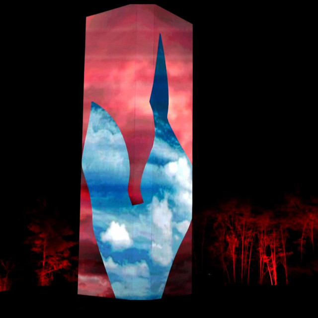 Digitalni avatar spomenika Vojina Bakića u Kamenskoj