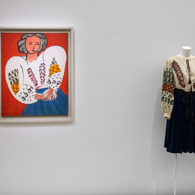 Henri Matisse, La Blouse roumaine, u čast Yvesa Saint Laurenta