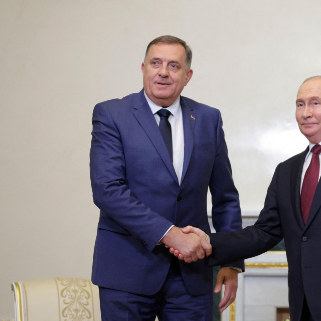 Milorad Dodik i Vladimir Putin 