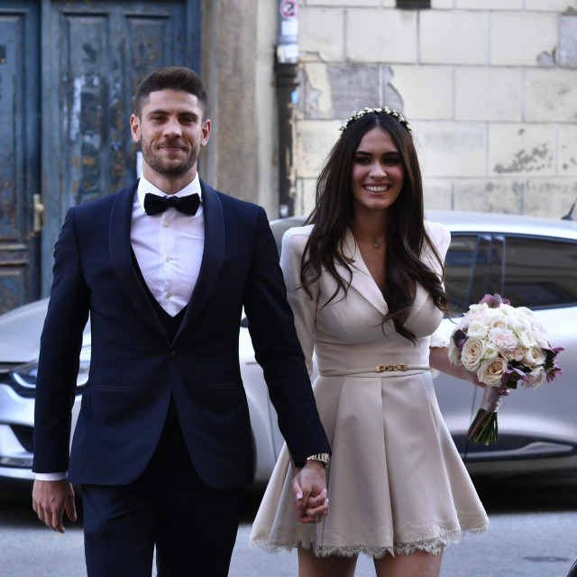 Andrej i Mia vjenčali su se 2021. u Zagrebu