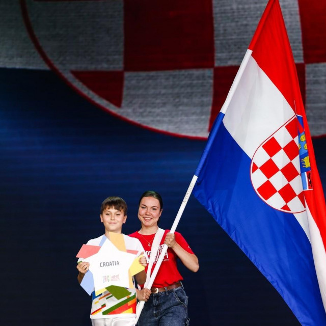 Hrvatska zastava na otvorenju BRICS igara