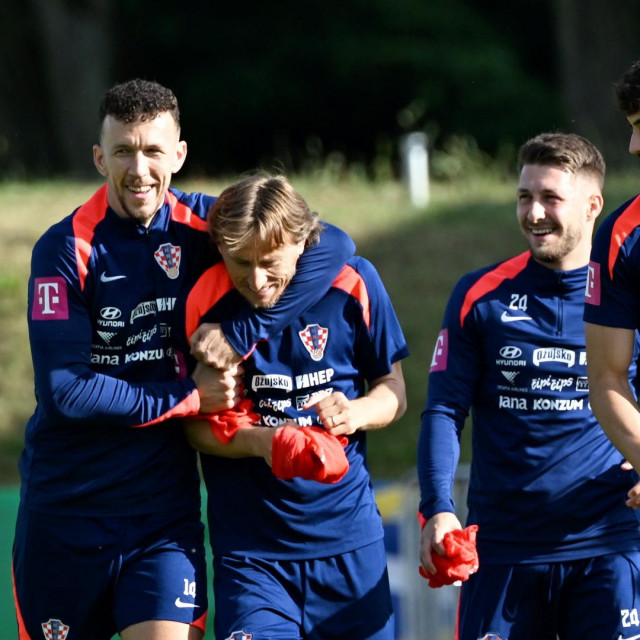 Trening hrvatske reprezentacije uoci Europskog prvenstva