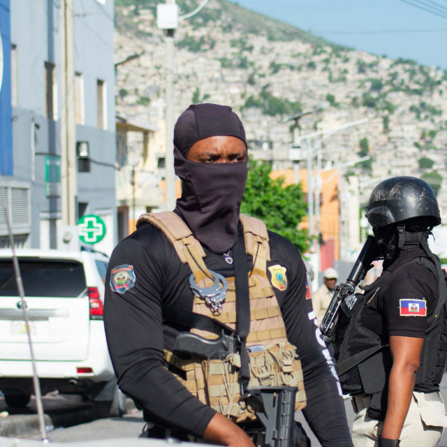 Policija na Haitiju