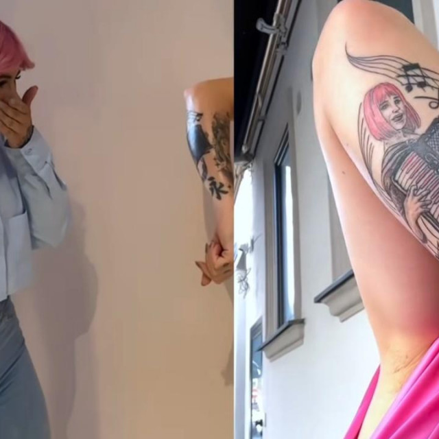 Natali Rade iznenadila Stelu Rade tetovažom