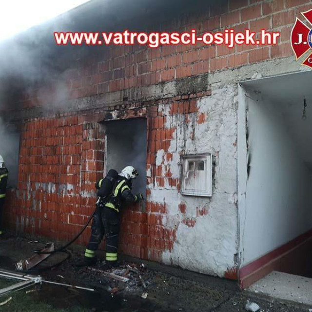 Požar i eksplozija u Josipovcu