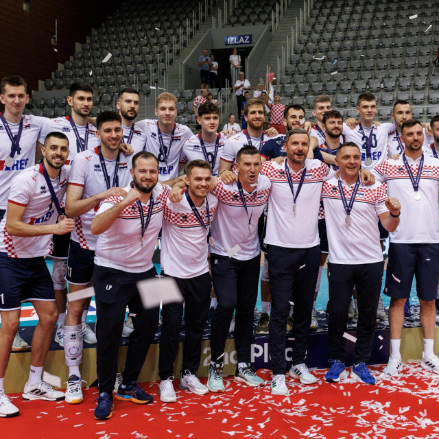 Reprezentacija Hrvatske osvojila je srebrnu medalju