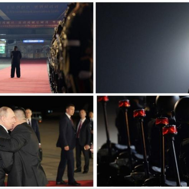 Doček Vladimira Putina u Sjevernoj Koreji