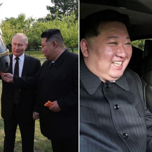 Kim Jong-un i Vladimir Putin tijekom posjeta ruskog predsjednika Sjevernoj Koreji