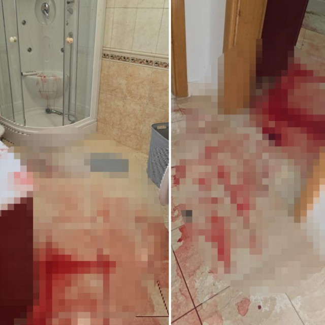 Krvavi tragovi u vili u Solinu