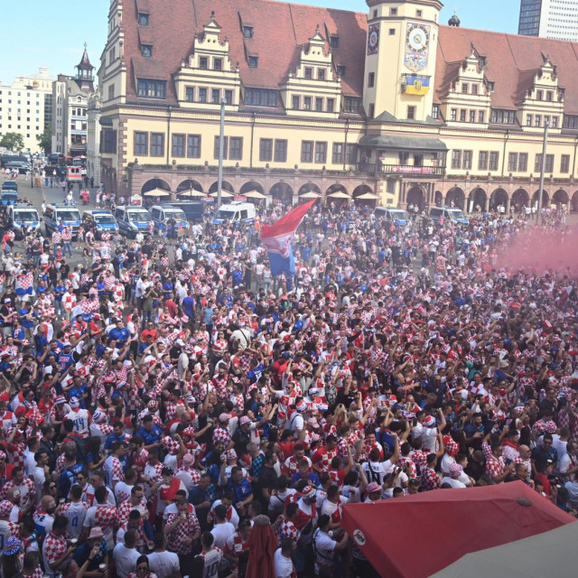 Četrdeset tisuća Hrvata osvojilo je Leipzig