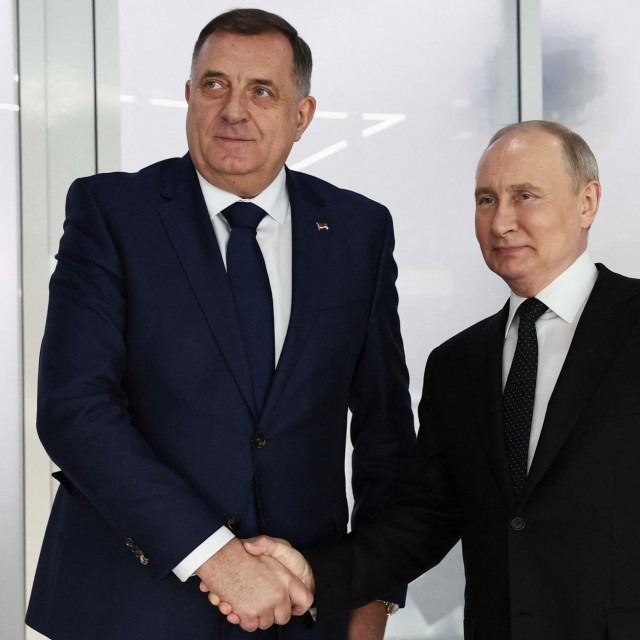 Milorad Dodik i Vladimir Putin