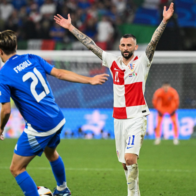 Kadar s utakmice Hrvatska - Italija