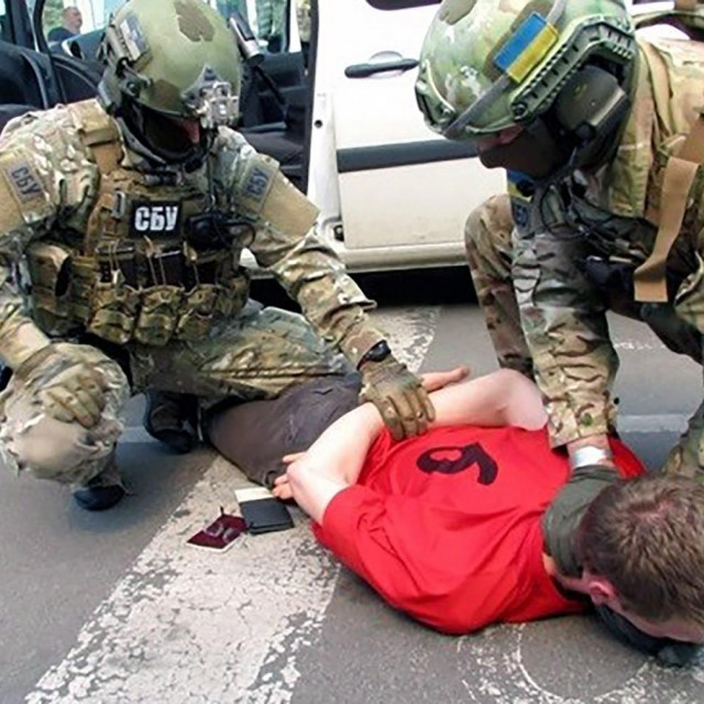 Ukrajina SBU uhićenje, ilustracija