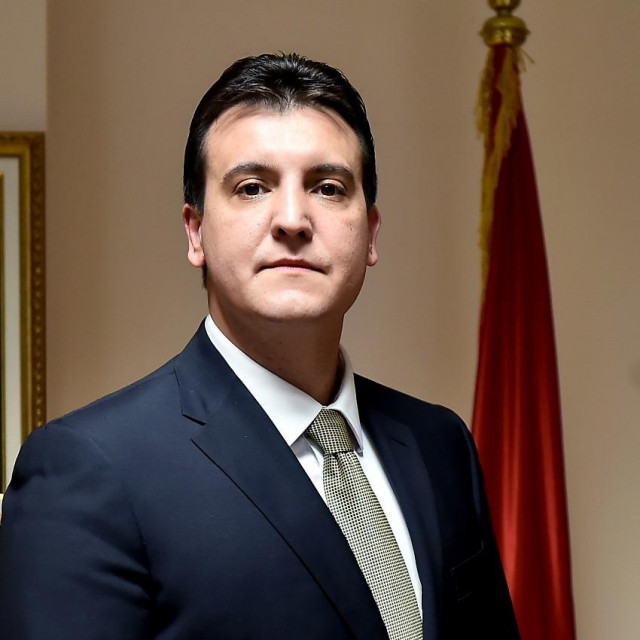 Ministar pravde Crne Gore Andrej Milović