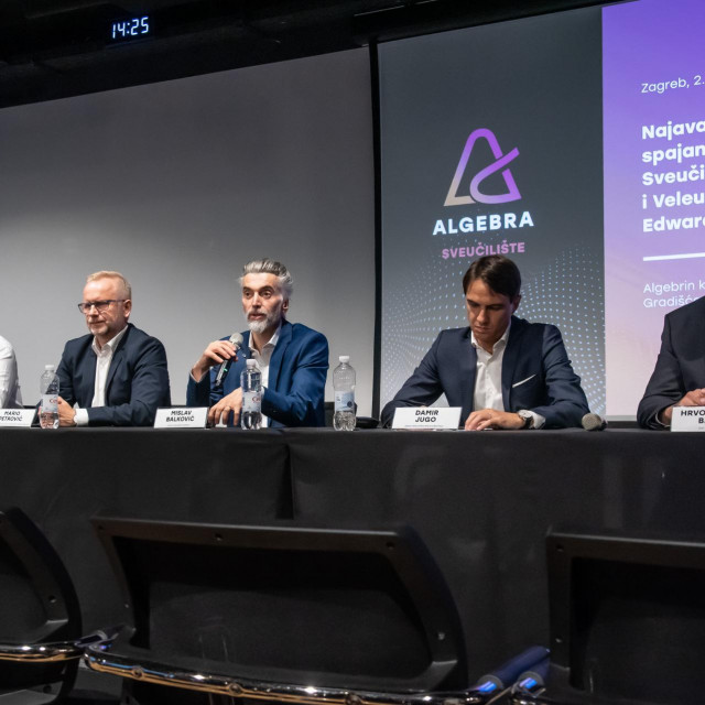 Konferencija za medije o spajanju Algebre i Bernaysa