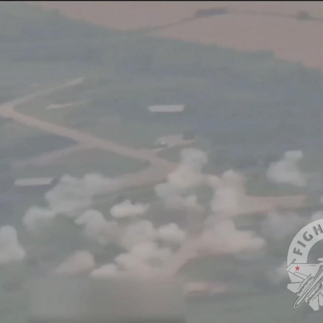 Ruski napad na zračnu bazu Mirgorod