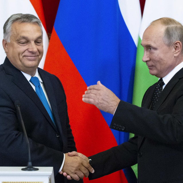 Viktor Orban, Vladimir Putin 