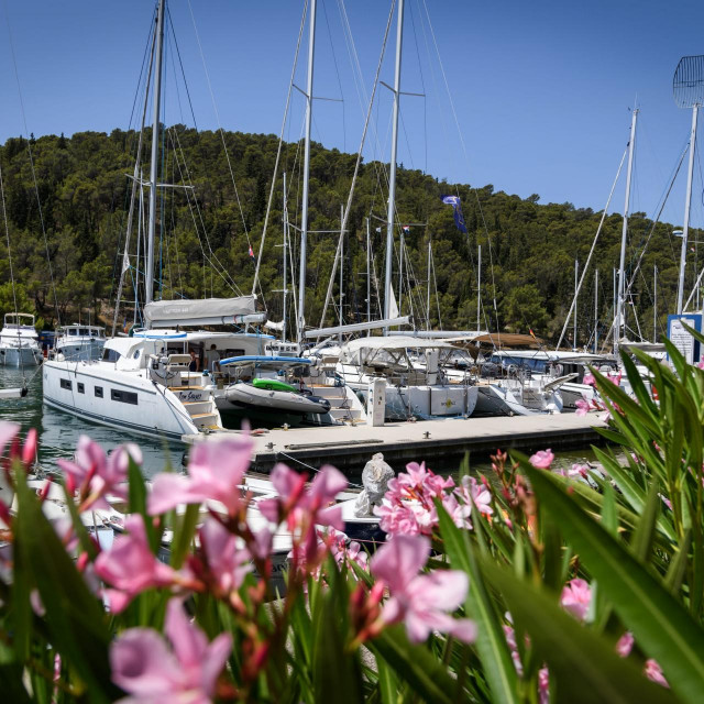 Skradin, 110721.
Reportaza o ACI marini i znamenitostima grada Skradina.
Na fotografiji: ACI marina.