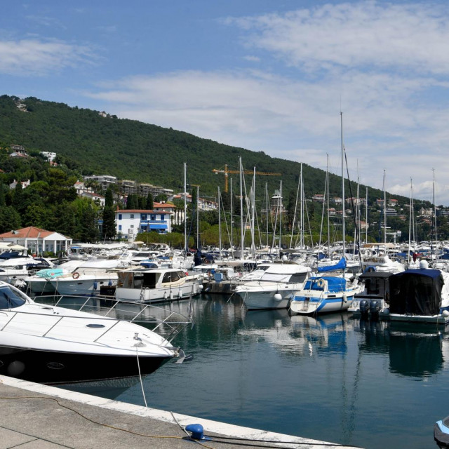 Icici, 030723.
ACI marina Opatija.
Obiljezavanje 40. obljetnice osnutka Adriatic Croatia International Cluba (ACI).
Na fotografiji: ACI marina Opatija