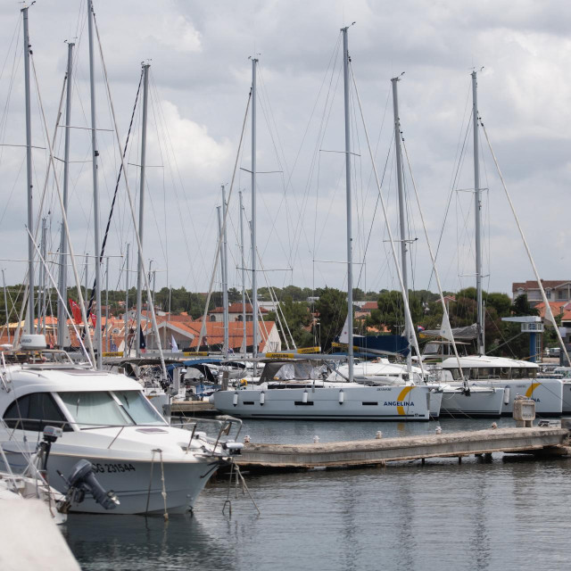 Biograd, 100624.
Marina Sangulin u Biogradu na moru.