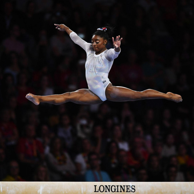 Američka gimnastičarka Simone Biles