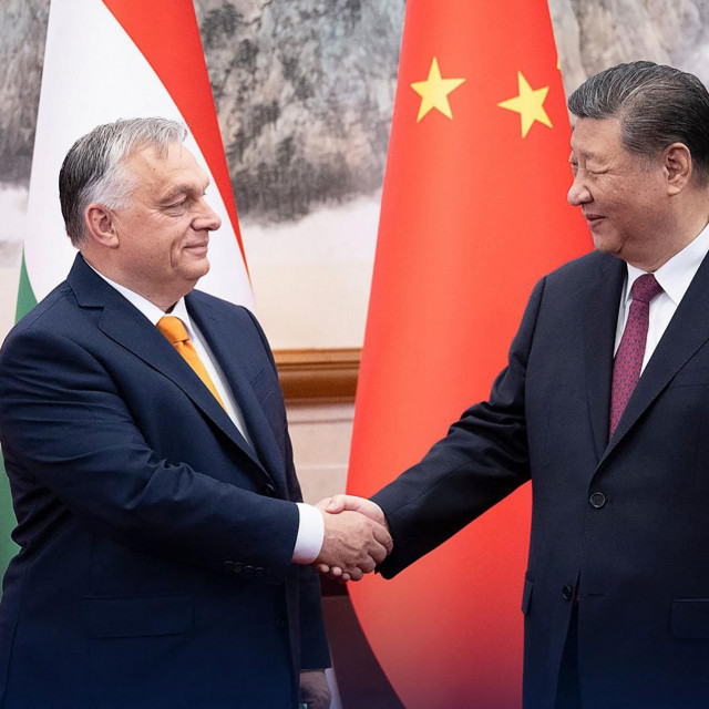 Viktor Orban i Xi Jinping 