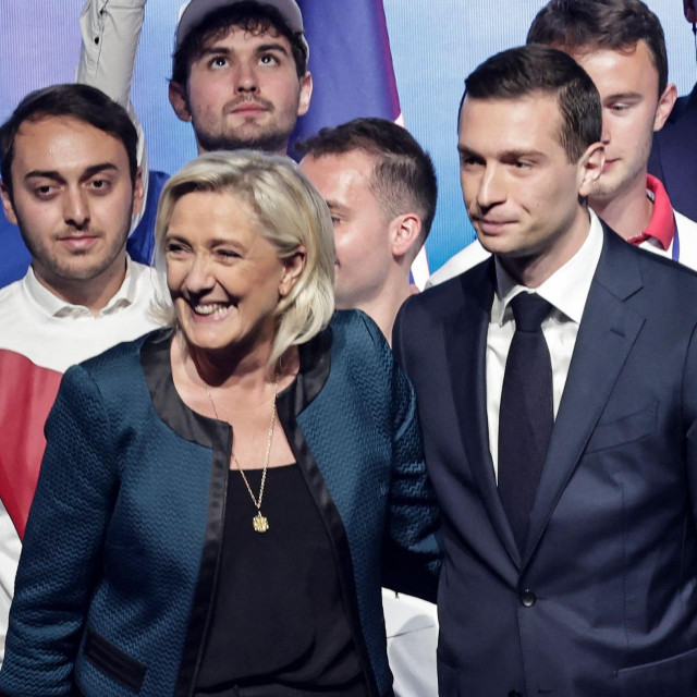 Marine Le Pen i Jordan Bardella