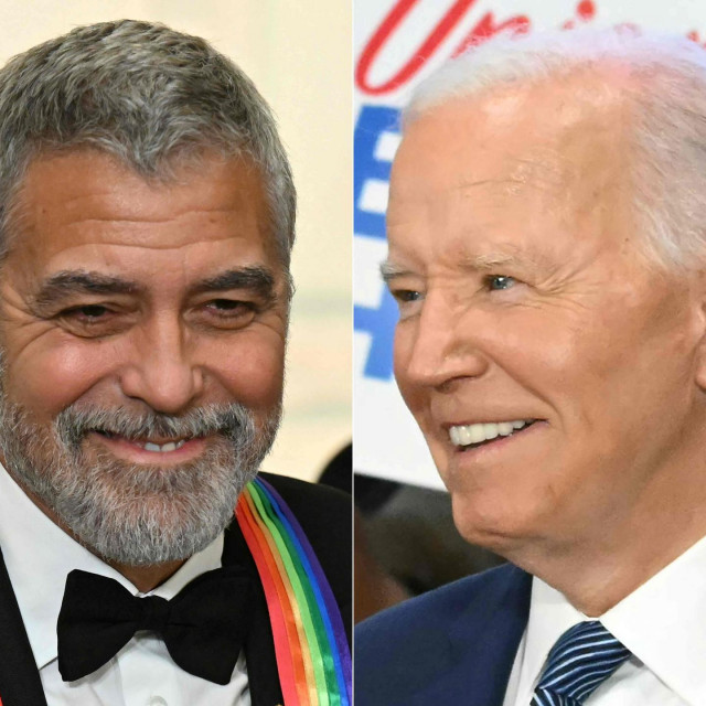 George Clooney i Joe Biden 
