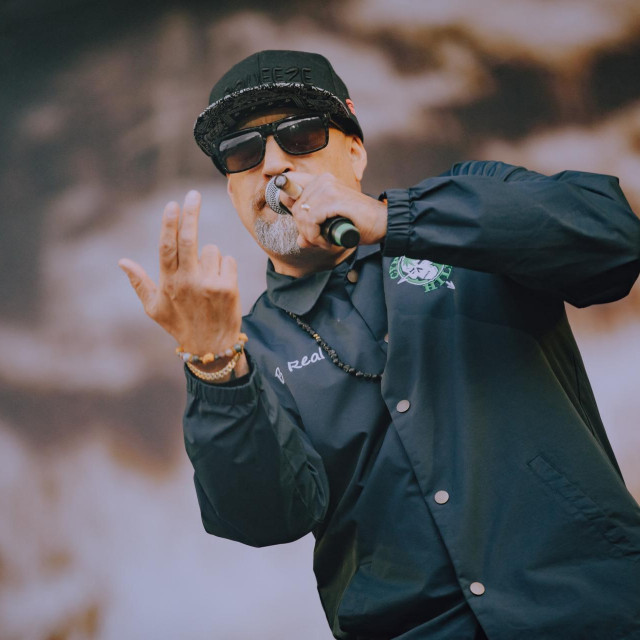 B-Real iz grupe Cypress Hill tijekom nastupa na festival Rock en Seine 2023