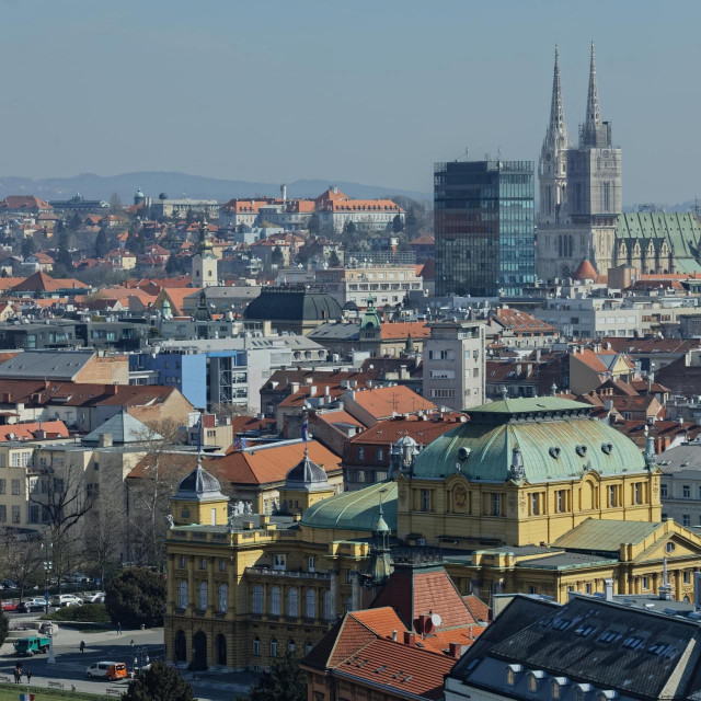 Zagreb, panorama