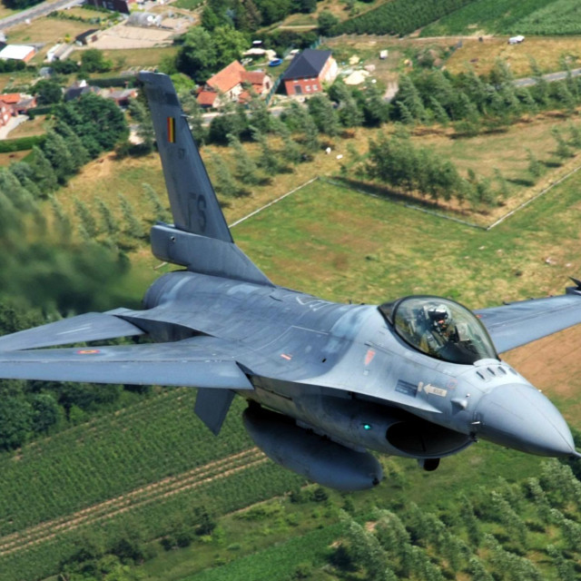 Borbeni avion F-16 Zračnih snaga Belgije