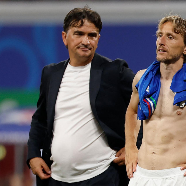 Zlatko Dalić i Luka Modrić