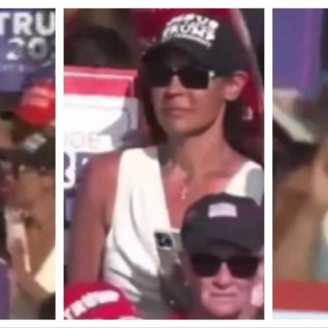 Žena koja je sjedila iza Trumpa za vrijeme atentata i sve snimala