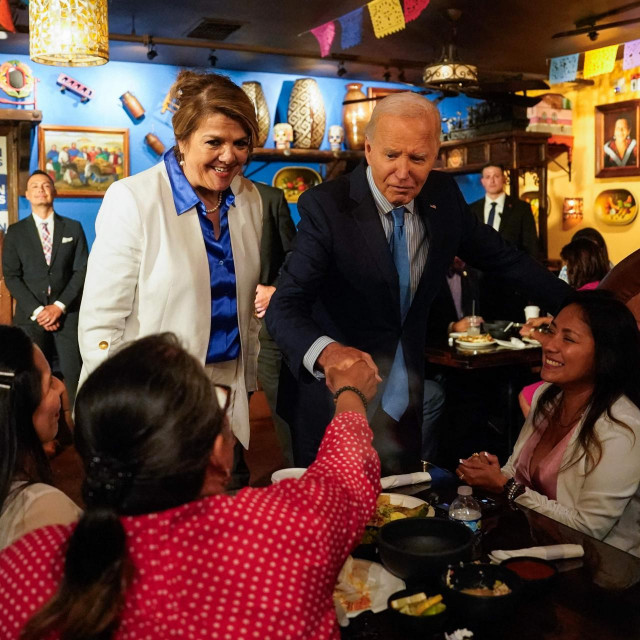 Joe Biden u meksičkom restoranu