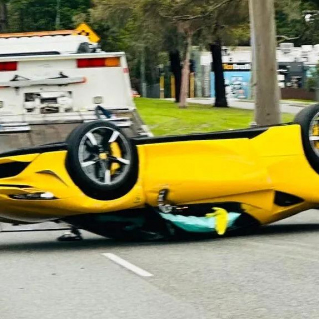 Nesreća Ferrarija SF90