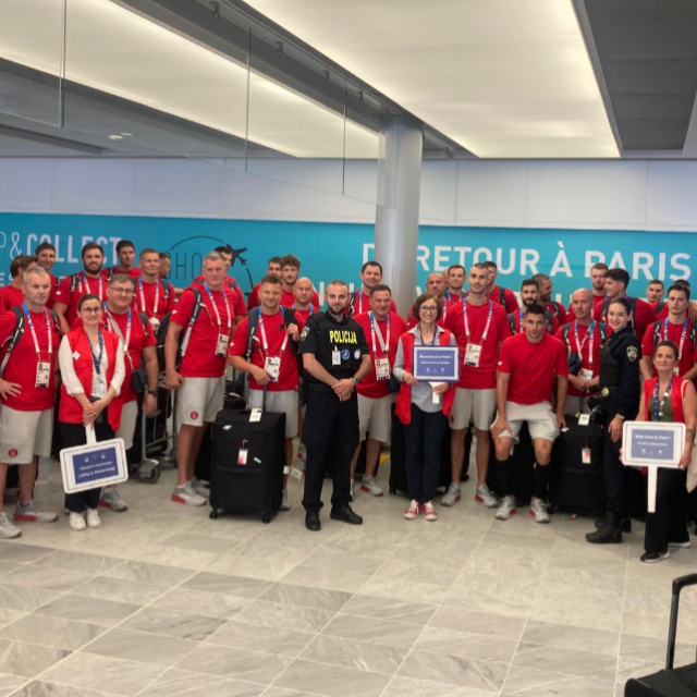 Hrvatski sportaši u Parizu