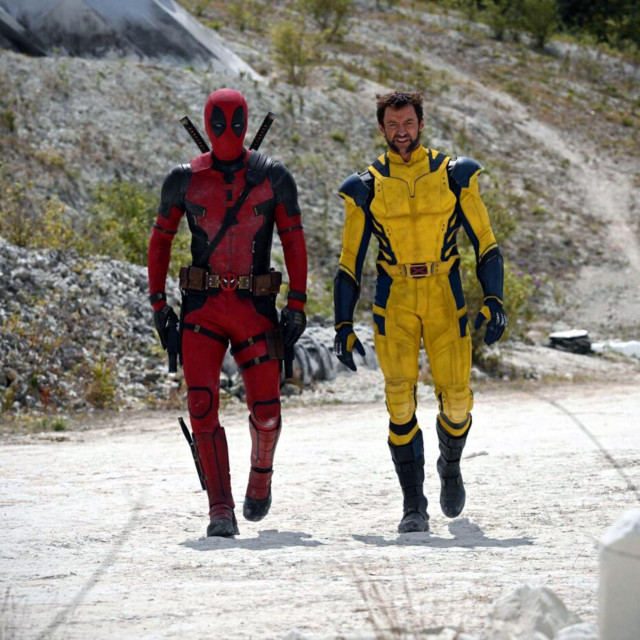 Ryan Reynolds i Hugh Jackman u filmu ”Deadpool i Wolverine”