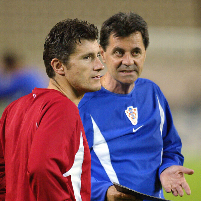 Davor Šuker i Mirko Jozić