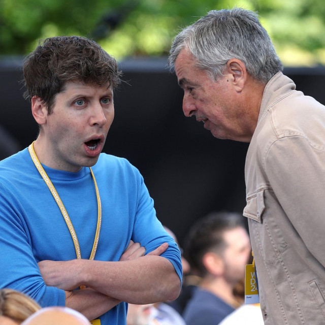 Sam Altman i Eddy Cue