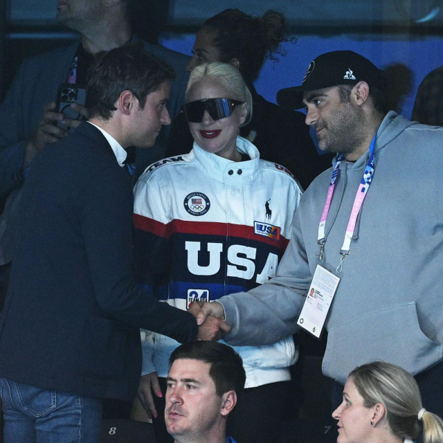 Lady Gaga, Gabriel Attal i Michael Polansky