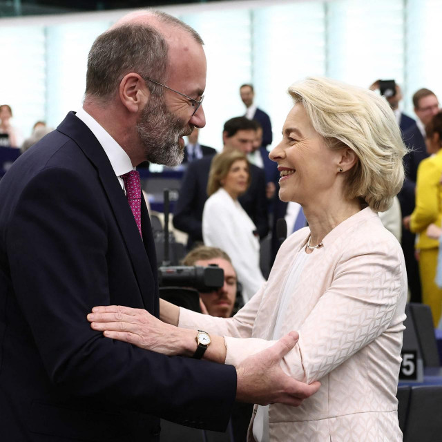 Manfred Weber i Ursula von der Leyen