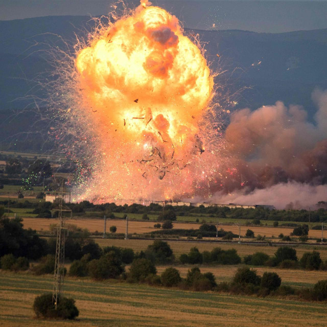 Požar i eksplozija u Bugarskoj prije nekoliko dana