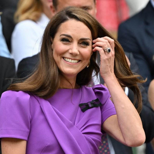 Princeza Kate Middleton na finalu Wimbledona