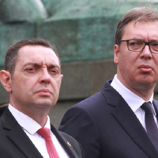 Aleksandar Vulin i Aleksandar Vučić