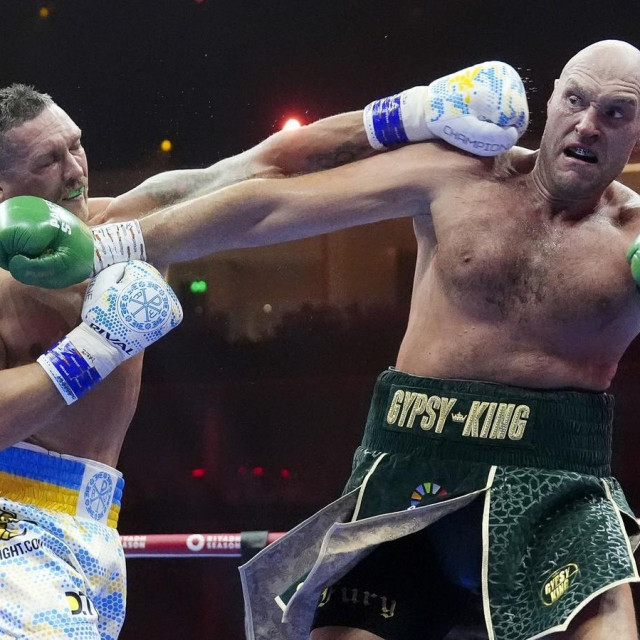 Oleksandr Usyk i Tyson Fury 