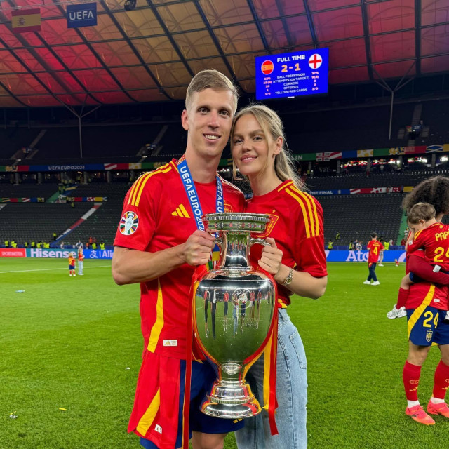 Dani Olmo i Laura Schmitt