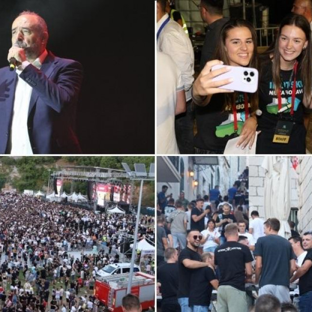 Koncert ”Imotski ne zaboravi” na stadionu Gospin dolac u Imotskom