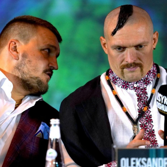 Oleksandr Usyk i Alex Krassyuk